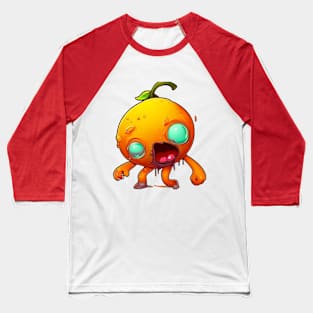 Zombie Orange - Emma Baseball T-Shirt